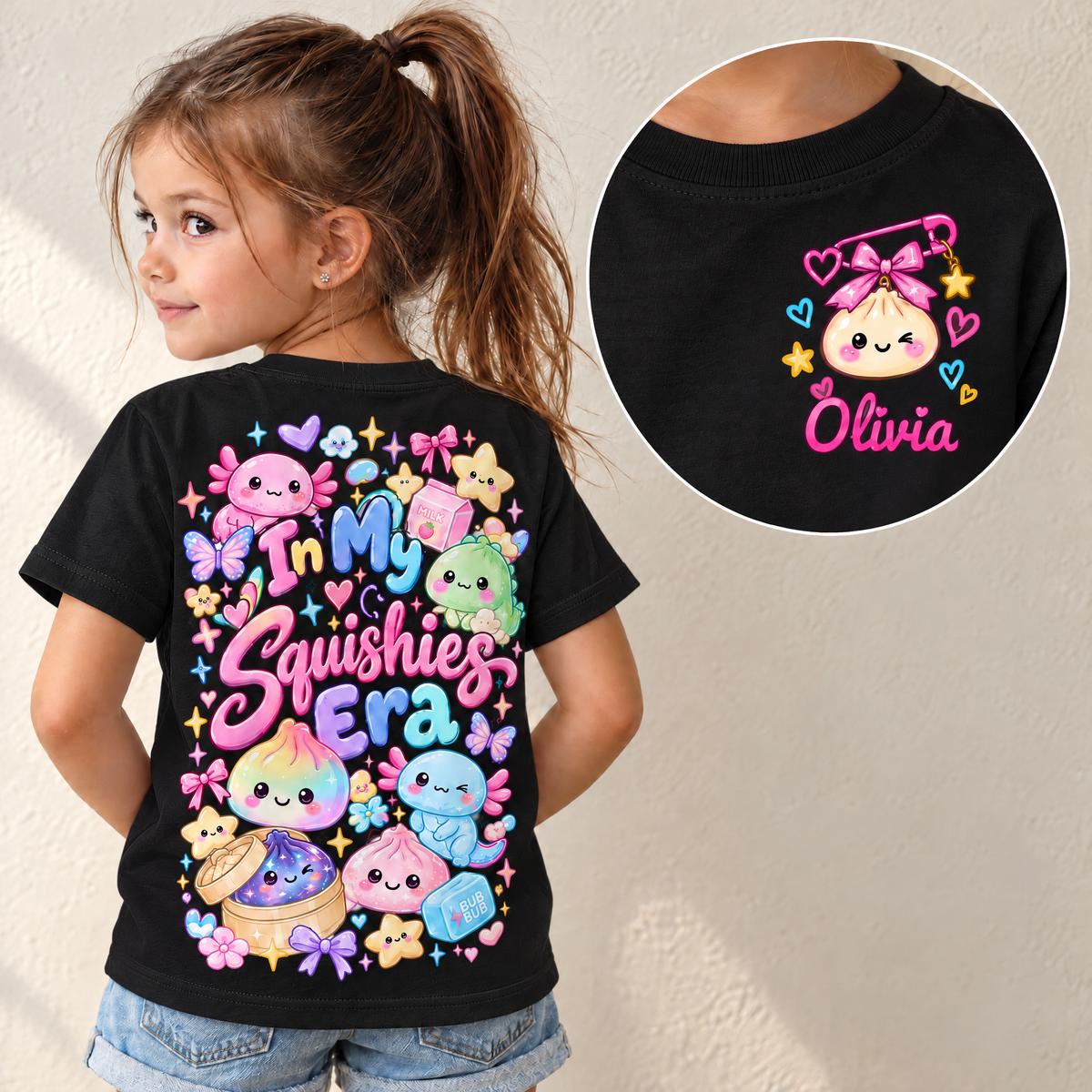 Bērnu T-krekls – „In My Squishies Era“ ar vārdu – ar mīkstuli – personalizēts #98212 [PC-GALLERY:cmv17f9s50001o0fhn2trna4b:dad65c3e-8ddf-4278-8b12-696162aa535b:0c3790c84242e22d5e208a9f30cc3c07025207bf4c9e9b0c7fcddce6fa45b760]