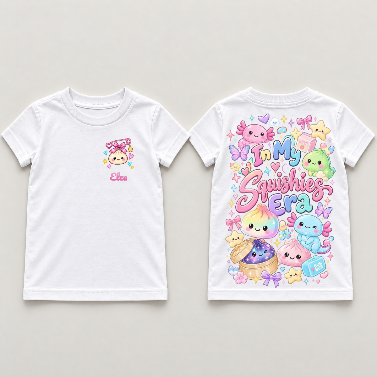 Bērnu T-krekls – „In My Squishies Era“ ar vārdu – ar mīkstuli – personalizēts #98212 [PC-MOCKUP:cmv17f9s50001o0fhn2trna4b:061e988feeaa78263453e771:061e988feeaa78263453e771c8234165bbd2663df6a4adf1f44a8e25f839cce7]